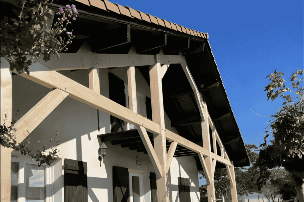 travaux de charpente extérieure à Nogaro