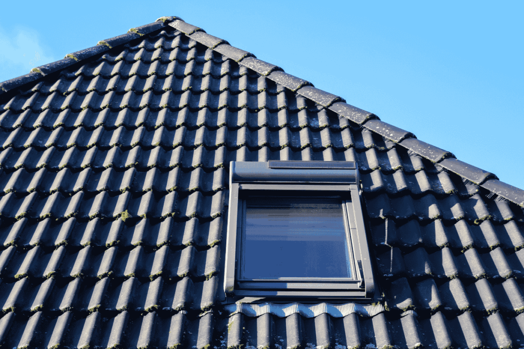 vélux sur un toit à mont de marsan